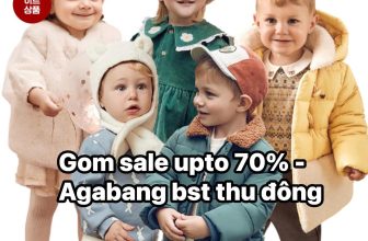 [🆕🇻🇳] Ri. – Baby Korea Style – Ri chuyên cung cấp những s/p quần áo, phụ kiện Baby chính hãng cao cấp của Hàn Quốc 🧑‍🧒❤️️👶⭐️ Em gom duy nhất 1 ngày ! Nấc giảm sâu nhất nhé ạ !Em gom SALE upto 70% BST Thu đông #Agabang ! Hãng này thì các bác cũng biết chất lượng xịn xò sao rồi,  , shares-1✔️ , likes-15❤️️ , date-2024-07-18 16:50:36🇻🇳🇻🇳🇻🇳📰🆕