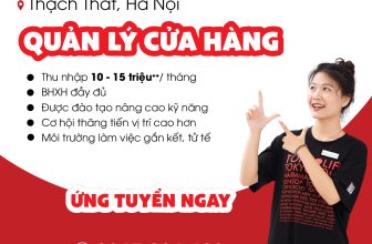 [💼🇻🇳] Tuyển Dụng TokyoLife  👁 Top1Jobs👥 TOKYOLIFE THẠCH THẤT | TUYỂN DỤNG QUẢN LÝ CỬA HÀNG
Thu nhập: 10 – 15.000.000 VNĐ/ tháng
Địa điểm: Khu Cầu Đặng, Bình Phú, T , shares-0✔️ , likes-4❤️️ , date-2024-07-28 16:00:20🇻🇳🇻🇳🇻🇳📰🆕