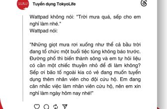 [💼🇻🇳] Tuyển Dụng TokyoLife  👁 Top1Jobs👥 Cách người 10 điểm văn xin nghỉ làm =)) ————–
TUYỂN DỤNG TOKYOLIFE
Facebook:
Website:
Email: tuyendun , shares-0✔️ , likes-24❤️️ , date-2024-07-28 20:00:16🇻🇳🇻🇳🇻🇳📰🆕
