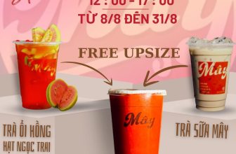 [☕️🇻🇳] MÂY Coffee – Tea  🥤 Top1Coffee ☕️  BUỔI TRƯA VUI VẺ UPSIZE SIÊU  RẺChương trình ưu đãi FREE UPSIZE , tăng kích cỡ thức uống lên size khủng mà không phải trả t , shares-16✔️ , likes-19❤️️ , date-2024-08-06 16:28:36🇻🇳🇻🇳🇻🇳📰🆕