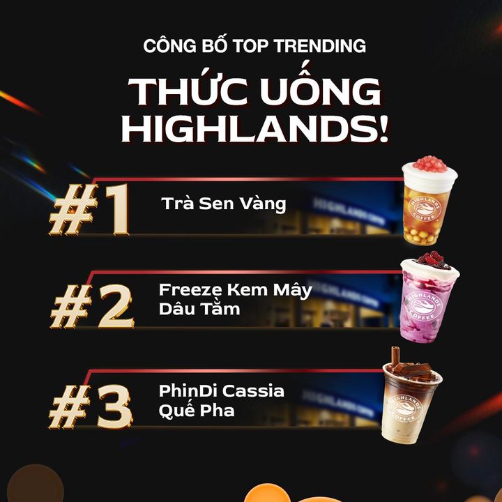 [☕️🇻🇳] Highlands Coffee – THƯƠNG HIỆU BẮT NGUỒN TỪ CÀ PHÊ VIỆT NAM ☕️ Top1Coffee 🥤 – CÔNG BỐ TOP TRENDING THỨC UỐNG HIGHLANDS!🥳Sau “công diễn” mùa thu, chúc m …