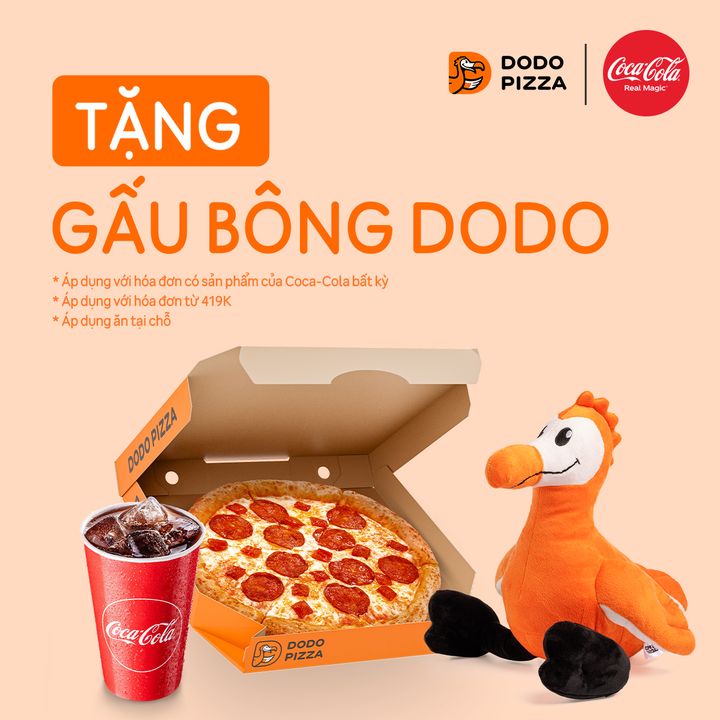 [🍕🇻🇳] Dodo Pizza Vietnam – Chuỗi nhà hàng Pizza tại TP.HCM 🍕 Top1Pizza – no1Pizza 🥘 – ⚡BẤT NGỜ CHO BÉ – TẶNG GẤU BÔNG DODO 

🦤Thiết kế độc quyền, số lượng c …