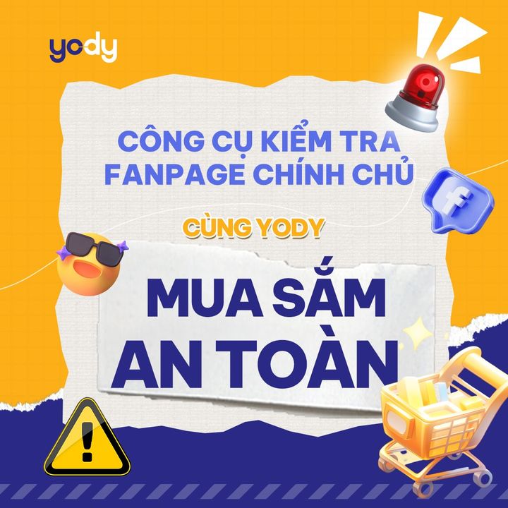 [👗🇻🇳] Yody – Thời trang thiết kế Việt, năng động, giúp khách hàng trẻ trung hơn mỗi ngày 👕 Top1Fashion 👗 – CÙNG YODY MUA SẮM AN TOÀN

Công cụ kiểm tra Fanpage YODY chính chủ 

📌 Hưởng ứn …