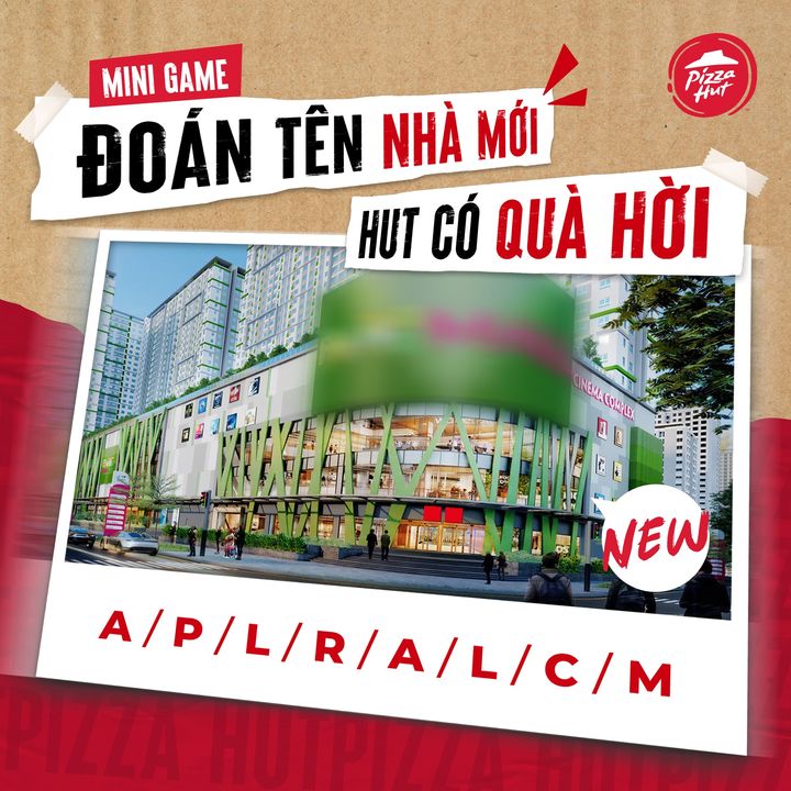 [🍕🇻🇳] Pizza Hut Việt Nam 🍕 Top1Pizza – no1Pizza 🥘 – 🎮 [MINIGAME] ĐOÁN TÊN NHÀ MỚI, HUT CÓ QUÀ HỜI



Hut Lover biết gì chưa? Hào hứ …