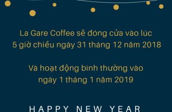 [☕️🇻🇳] La Gare Coffee 🥤 Top1Coffee ☕️ La Gare Coffee sẽ đóng cửa vào lúc 5 giờ chiều 31/12/2018.
Cửa hàng sẽ hoạt động bình thường vào ngày 01/01/2019.
Chúc quý kh , shares-1✔️ , likes-9❤️️ , date-2018-12-30 16:14:05🇻🇳🇻🇳🇻🇳📰🆕