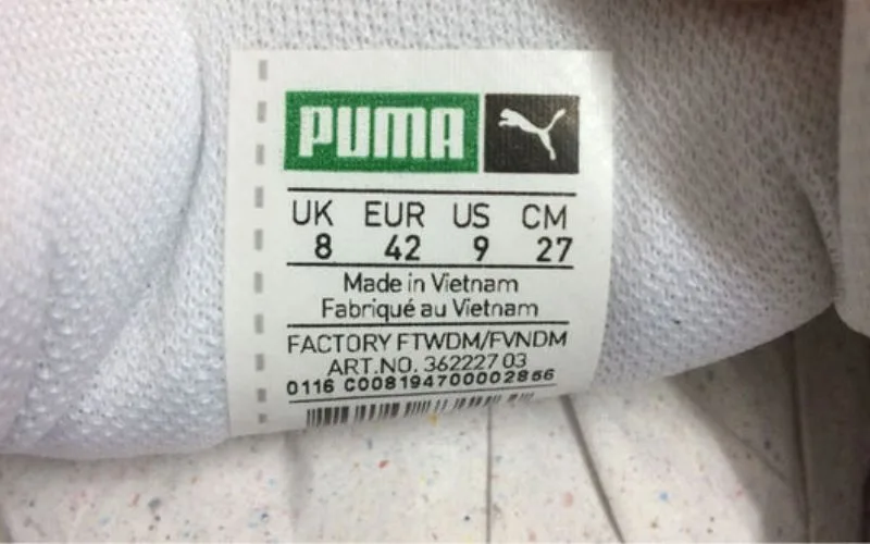 6 cách kiểm tra mã code giày Puma chính hãng chuẩn nhất 2024