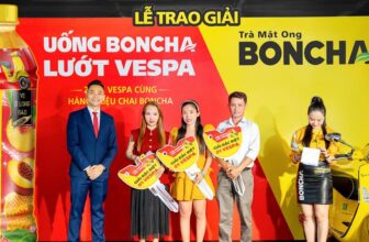 [🆕🇻🇳] Trà Mật Ong BONCHA – Thanh Mát Tự Nhiên, Vui Gắn Kết 🍻 Top1Drink 🥂  Trà Boncha trao thêm ba xe Vespa cho khách hàng , shares-28✔️ , likes-102❤️️ , date-2024-08-08 20:56:56🇻🇳🇻🇳🇻🇳📰🆕