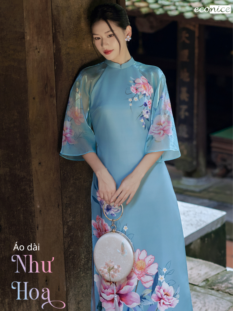 Áo dài cách tân nữ Econice Như Hoa