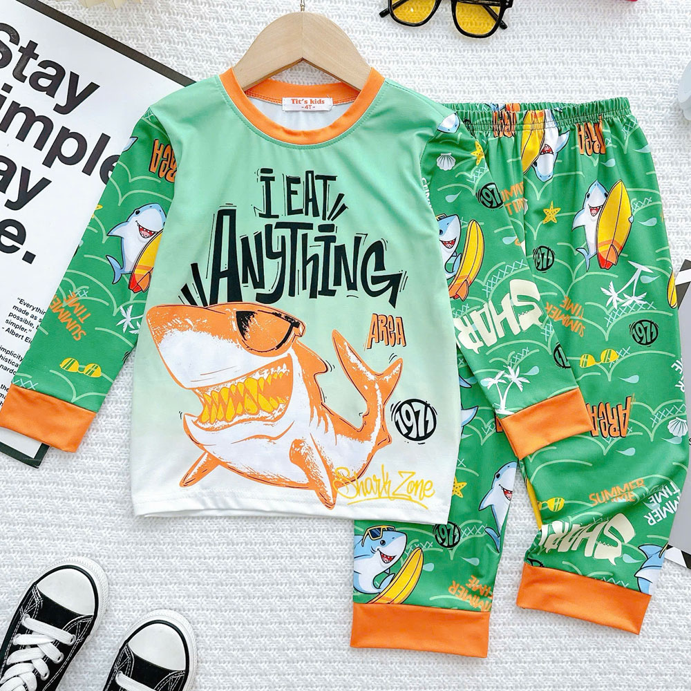 [🛒🇻🇳][14kg-43kg] Đồ bộ dài thun lụa in 3D hàng VN cao cấp màu xanh cá mập – Disney , SKU – BD250-2 – besanhdieu.com 🇻🇳🛒Top1Shop🛒 🇻🇳Top1Vietnam🇻🇳 🛍🛒🇻🇳