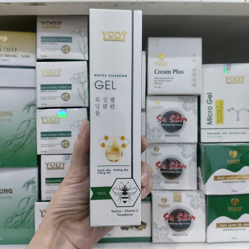 [🛒🇻🇳]Sữa rửa mặt, gel rửa mặt nọc ong Yody White Phương Anh (dịu nhẹ sau tái tạo) 150ml [mẫu mới] [Được kiểm hàng] 101152490 – , SKU – 101152490 – sendo.vn 🇻🇳🛒Top1Shop🛒 🇻🇳Top1Vietnam🇻🇳 🛍🛒🇻🇳
