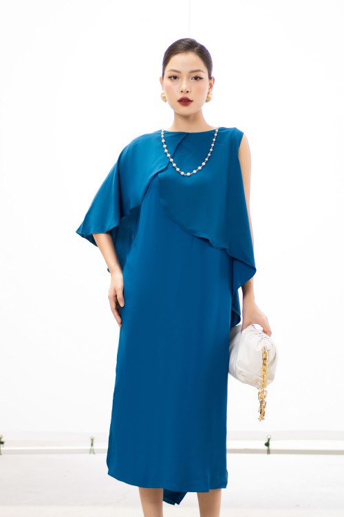 [🛒🇻🇳]Váy Đầm – Dark Blue Midi Silk Dress – , SKU – – sixdo.vn 🇻🇳🛒Top1Shop🛒 🇻🇳Top1Vietnam🇻🇳 🛍🛒🇻🇳