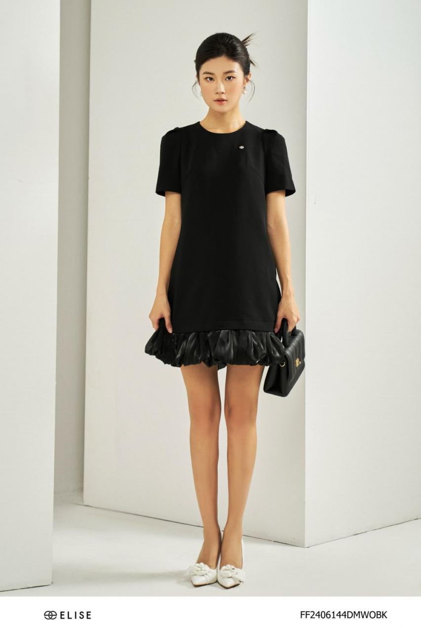 [🛒🇻🇳]ĐẦM SUÔNG ĐEN GẤU BÈO TƠ – , SKU – FF2406144DMWOBK – elise.vn 🇻🇳🛒Top1Shop🛒 🇻🇳Top1Vietnam🇻🇳 🛍🛒🇻🇳