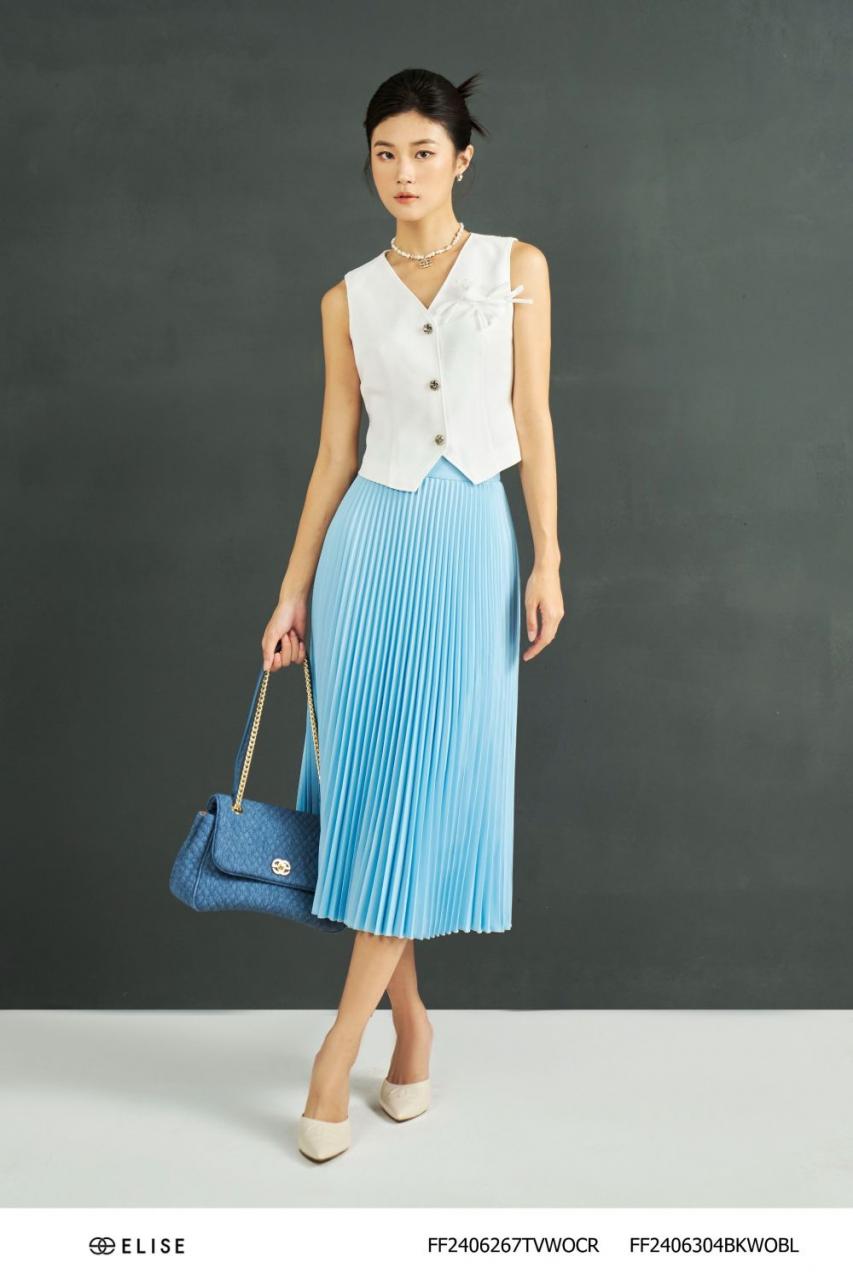 [🛒🇻🇳]CHÂN VÁY TAFTA XANH DẬP LY – , SKU – FF2406304BKWOBL – elise.vn 🇻🇳🛒Top1Shop🛒 🇻🇳Top1Vietnam🇻🇳 🛍🛒🇻🇳