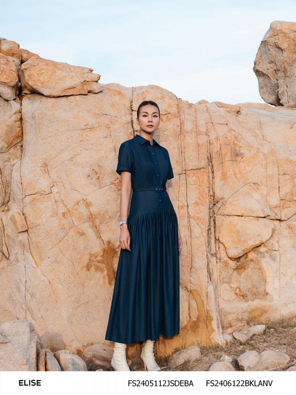 [🛒🇻🇳]ĐẦM JEAN TÍM THAN BẤU LY CHÂN XẾP LY – , SKU – FS2404171DIDENV – elise.vn 🇻🇳🛒Top1Shop🛒 🇻🇳Top1Vietnam🇻🇳 🛍🛒🇻🇳