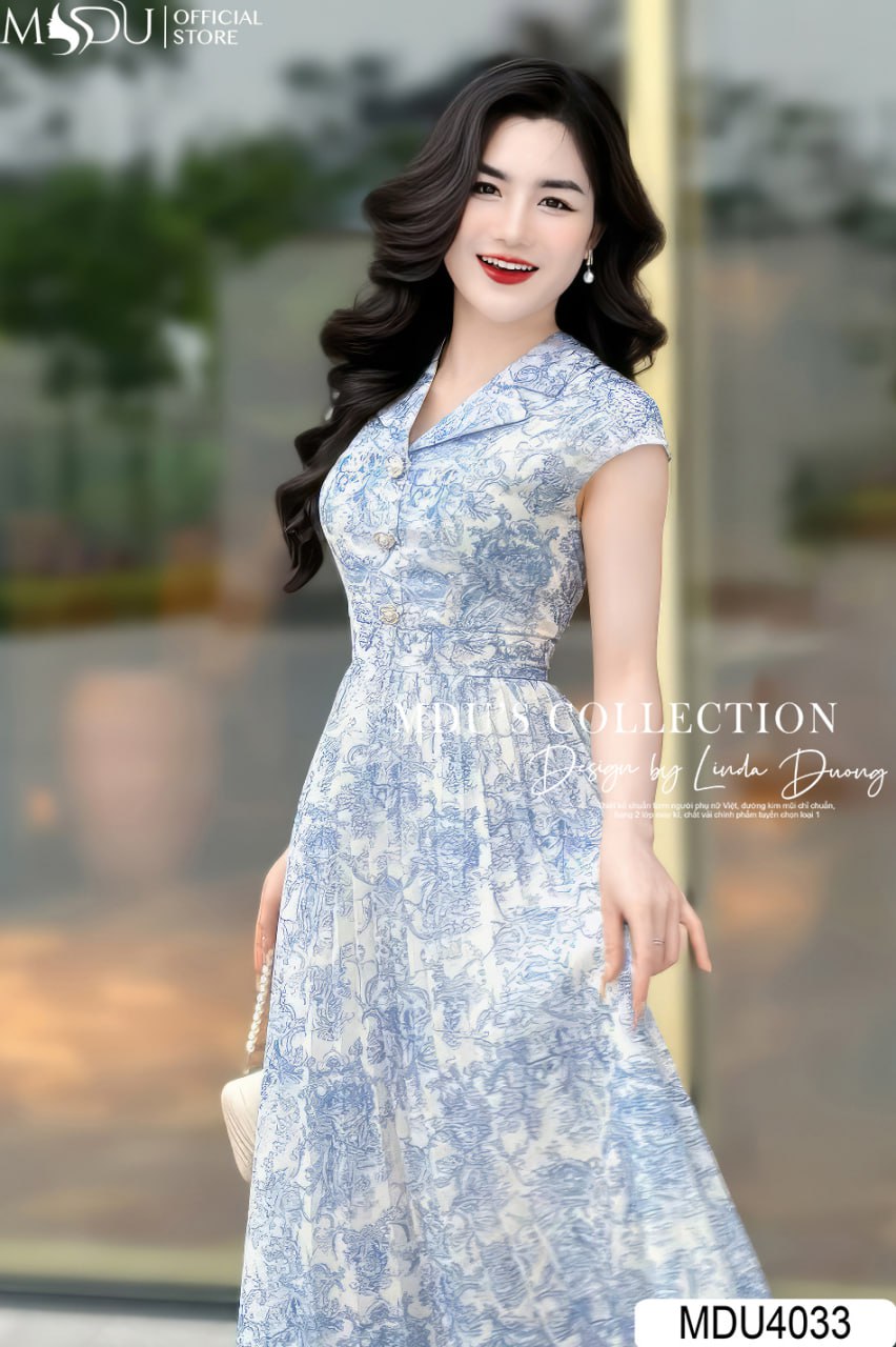 [🛒🇻🇳]Váy Thiết Kế MDU4033 : Thiết Kế Cổ Sơ Mi Thanh Lịch, Công Chúa – , SKU – – mdufashion.com 🇻🇳🛒Top1Shop🛒 🇻🇳Top1Vietnam🇻🇳 🛍🛒🇻🇳