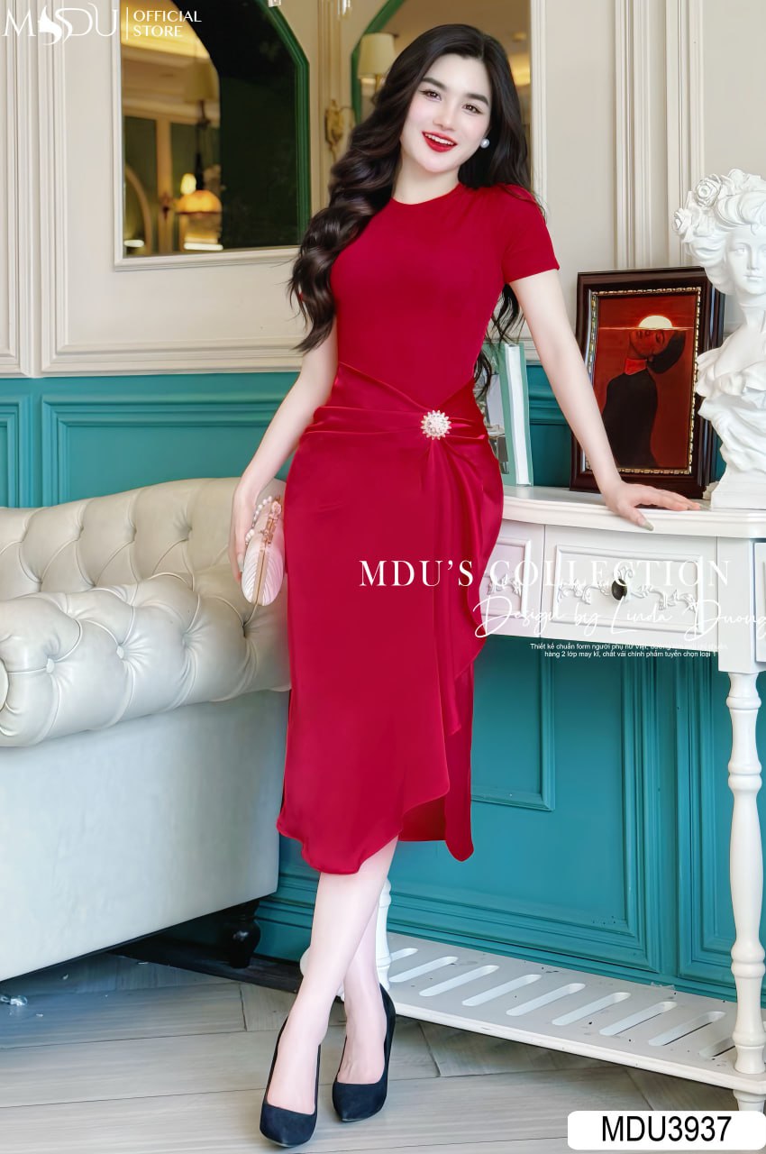 [🛒🇻🇳]Váy Đầm Body MDU3937: Gam Đỏ Quyến Dũ ,Chất Nhũ Co Gian Cùng Lụa Hàn Cao Cấp – , SKU – – mdufashion.com 🇻🇳🛒Top1Shop🛒 🇻🇳Top1Vietnam🇻🇳 🛍🛒🇻🇳