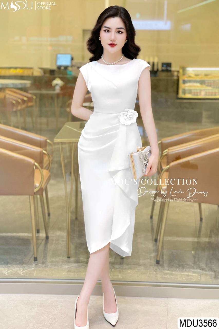 [🛒🇻🇳]Váy Thiết Kế MDU3566 Màu Trắng Thiết Kế Hoa Rời – , SKU – – mdufashion.com 🇻🇳🛒Top1Shop🛒 🇻🇳Top1Vietnam🇻🇳 🛍🛒🇻🇳