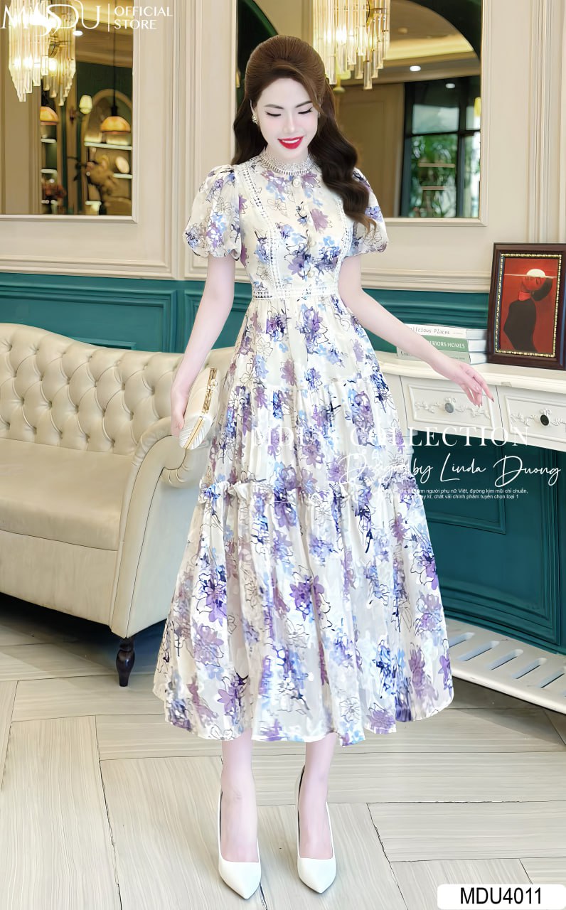 [🛒🇻🇳]Váy Thiết Kế MDU4011 – Dáng Váy Dài Xòe Nhẹ Cổ Ren Độc Đáo Tinh Tế – , SKU – – mdufashion.com 🇻🇳🛒Top1Shop🛒 🇻🇳Top1Vietnam🇻🇳 🛍🛒🇻🇳