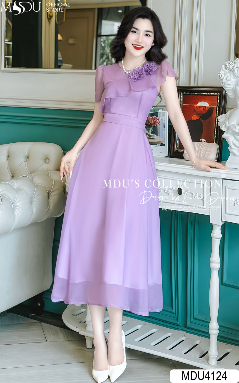 [🛒🇻🇳]Váy Thiết Kế MDU4124 – Dáng Xòe Sang Trọng Cùng Màu Tím Tinh Tế – , SKU – – mdufashion.com 🇻🇳🛒Top1Shop🛒 🇻🇳Top1Vietnam🇻🇳 🛍🛒🇻🇳