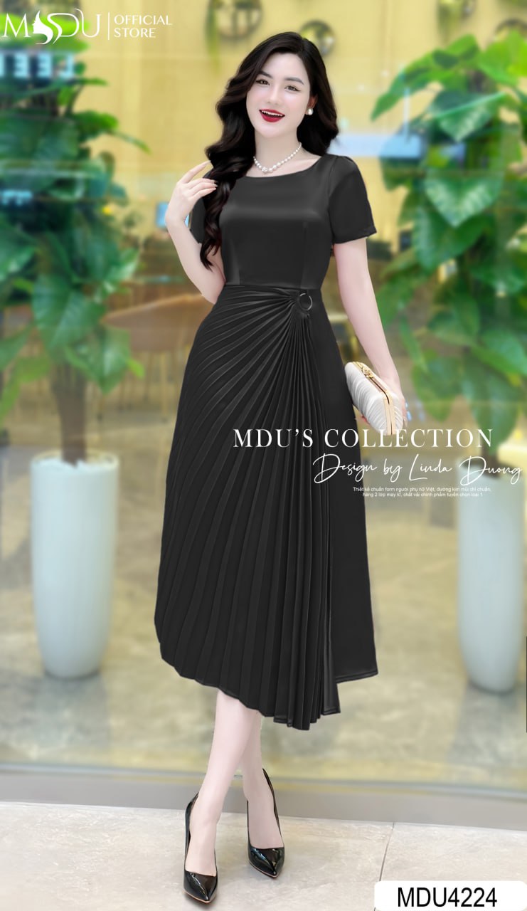 [🛒🇻🇳]Váy Thiết Kế MDU4224 Dáng Dài Tiểu Thư,Thanh Lịch Đính Hoa Tinh Xảo – , SKU – MDU4224 – mdufashion.com 🇻🇳🛒Top1Shop🛒 🇻🇳Top1Vietnam🇻🇳 🛍🛒🇻🇳