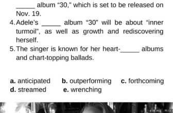 [🆕🇻🇳] Hội những học sinh chuyên Anh 📚 Top1Learn 📕 [MUSIC] Chắc mấy bữa nay cả nhà cũng đã nghe bài mới của Adele, Easy on me, rồi đúng không nhỉ? Cho ad xin cái cảm nhận dới nàoo. Sẵn tiện cùng làm bài tập , shares-6✔️ , likes-88❤️️ , date-2021-10-20 02:00:21🇻🇳🇻🇳🇻🇳📰🆕