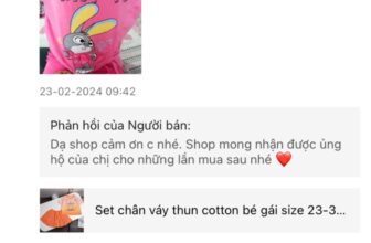 [🆕🇻🇳]  LT’s KID Shop-Chuyên hàng thiết kế cao cấp 🧑‍🧒❤️️👶⭐️ Những phản hồi rất chân thật và dễ thương ak
Cảm ơn các T/y to lớn của shop
Mua hàng bên e các Mom cứ yên tâm e chỉ nhập những dòng hàng chất lượng, uy t , shares-0✔️ , likes-4❤️️ , date-2024-03-17 21:14:17🇻🇳🇻🇳🇻🇳📰🆕