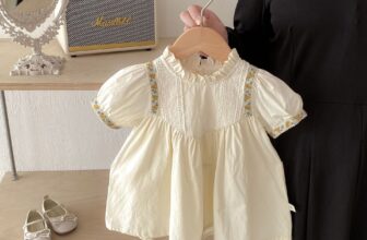 [🆕🇻🇳]  Homey baby – Đồ xinh cho bé yêu 🧑‍🧒❤️️👶⭐️ #H321118 – giá #190k
Lên 1 mã váy babydoll tay bồng viền hoa vintage cho các mẹ thích style đơn giản ạ
Bảng size tham khảo:
– Size 73 (7-9kg)
– Size 80 (9 , shares-0✔️ , likes-1❤️️ , date-2024-05-23 13:45:56🇻🇳🇻🇳🇻🇳📰🆕