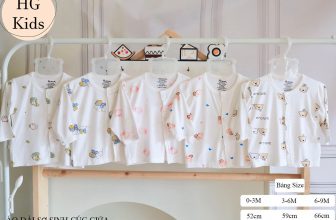[🆕🇻🇳]  HG Kids – Xưởng Sỉ Quần Áo Cho Bé 🧑‍🧒❤️️👶⭐️  Mẫu áo dài khuy giữa cũng xinh lắm, vào mùa hè mẹ có thể mặc ban đêm cho bé để giữ ấm nha
Có 3 size:
0-3M (3-5kg)
3-6M (5-7kg)
6-9M (7-9kg)
——- , shares-0✔️ , likes-1❤️️ , date-2024-06-11 17:03:09🇻🇳🇻🇳🇻🇳📰🆕