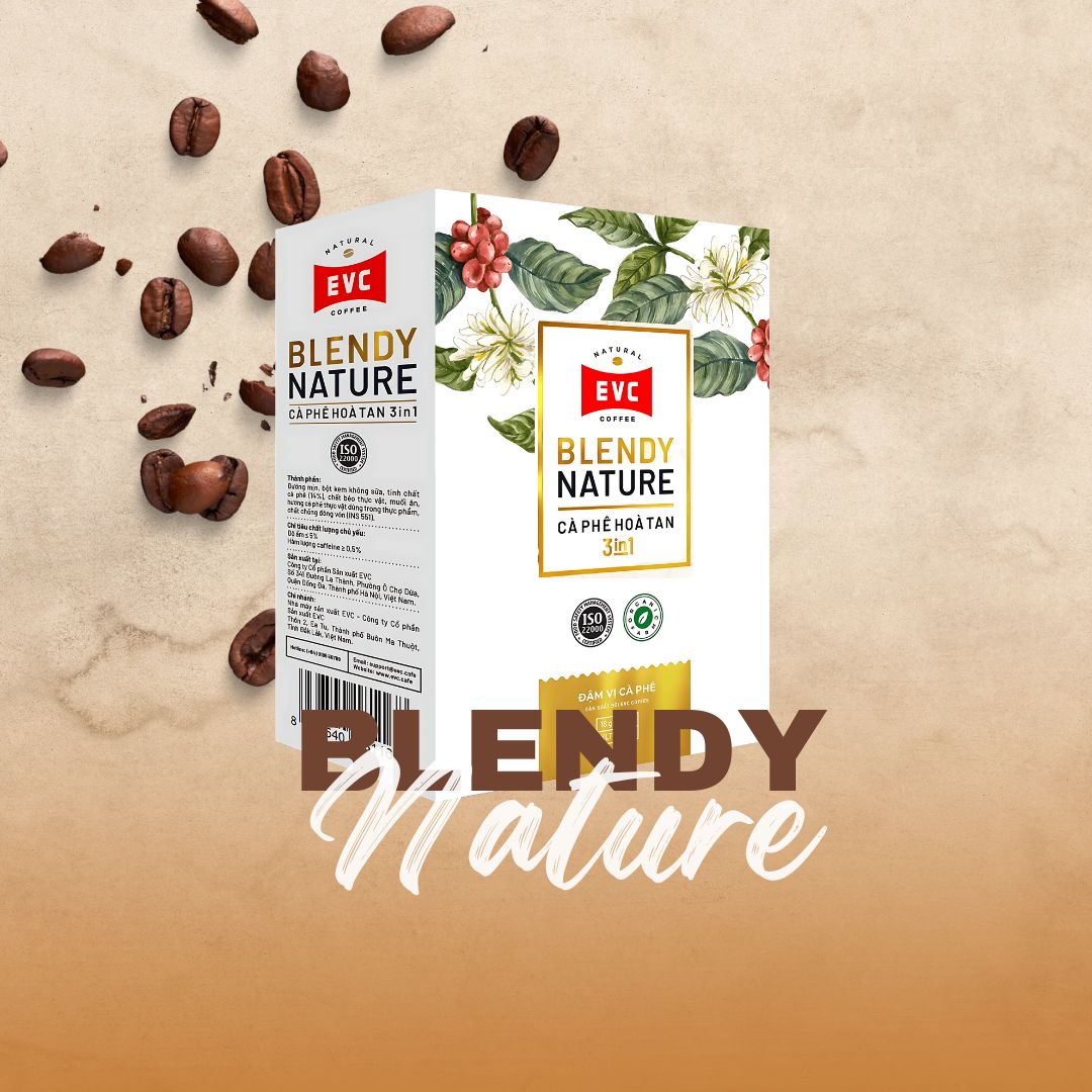 [☕️🇻🇳] EVC Coffee 🥤 Top1Coffee ☕️ Thứ 6 vui vẻ ngọt ngào như hương vị cà phê EVC Blendy Nature
EVC Blendy Nature 3 trong 1 kết hợp vị cà phê thuần khiết hòa quyệ , shares-0✔️ , likes-15❤️️ , date-2024-06-27 14:03:24🇻🇳🇻🇳🇻🇳📰🆕