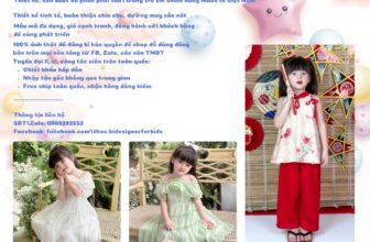 [🆕🇻🇳] Thóc.Bi Designer for kids  – Thiết kế & Thời trang 🧑‍🧒❤️️👶⭐️ Thóc.Bi Designer for kids – Thiết kế, sản xuất và phân phối thời trang trẻ em chính hãng Made In Việt Nam
-Thiết kế tinh tế, hoàn thiện chỉn chu, đường may , shares-1✔️ , likes-7❤️️ , date-2024-07-26 04:39:13🇻🇳🇻🇳🇻🇳📰🆕