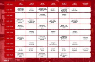 [🆕🇻🇳] TopGym Fitness & Yoga (Alpha Fitness)🧘 Top1Yoga 🤸🏻‍♀️ *LỊCH TẬP YOGA – GROUPX – ALPHA FITNESS TUẦN 12/08/2024 – 18/08/2024
=>>ALPHA Fitness kính gửi quý hội viên lịch tập #Yoga – #Dance – #Zumba tuần tớ , shares-0✔️ , likes-1❤️️ , date-2024-08-11 04:56:39🇻🇳🇻🇳🇻🇳📰🆕