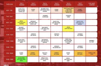 [🆕🇻🇳] TopGym Fitness & Yoga (Alpha Fitness)🧘 Top1Yoga 🤸🏻‍♀️ *LỊCH TẬP YOGA – GROUPX – ALPHA FITNESS TUẦN 19/08/2024 – 25/08/2024
=>>ALPHA Fitness kính gửi quý hội viên lịch tập #Yoga – #Dance – #Zumba tuần tớ , shares-0✔️ , likes-1❤️️ , date-2024-08-18 15:12:37🇻🇳🇻🇳🇻🇳📰🆕