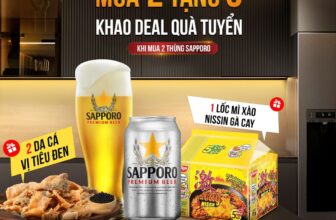 [🆕🇻🇳] Sapporo Vietnam 🍻 Top1Drink 🥂 Mua 2 tặng 3, khao deal quà tuyểnAnh em nào cuối tuần thuộc hệ ưa ở nhà, không la cà quán xá thì một lon bia Sapporo Premium thuần khiết, trứ danh xứ mặ , shares-0✔️ , likes-15❤️️ , date-2024-08-20 05:00:12🇻🇳🇻🇳🇻🇳📰🆕