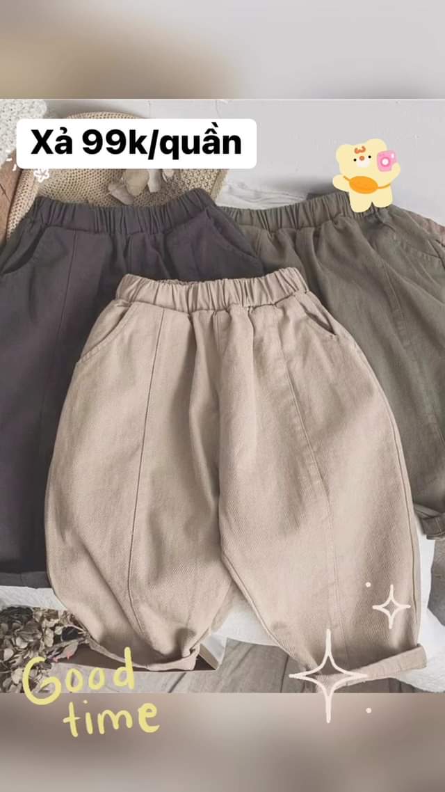 [🆕🇻🇳] NaNa Kids – Cửa hàng quần áo trẻ em 🧑‍🧒❤️️👶⭐️ Quần thô xuông 4 màu: be, nâu, rêu, đen. Có size cho bé dưới 40kg. Mua hàng để lại sđt #nanakids
, shares-0✔️ , likes-0❤️️ , date-2024-08-15 19:08:03🇻🇳🇻🇳🇻🇳📰🆕