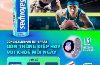 [🆕🇻🇳] Hisamitsu Vietnam 🛠️ Top1Factory 👨‍🔧  ĐÓN THÔNG ĐIỆP HAY – VUI KHỎE MỖI NGÀY CÙNG SALONPAS JET SPRAYCơn bão quà tặng từ Salonpas Jet Spray đã đến chặng gay cấn nhất!
Minigame “ĐÓN THÔNG ĐIỆP  , shares-2862✔️ , likes-3K❤️️ , date-2024-08-20 16:06:37🇻🇳🇻🇳🇻🇳📰🆕