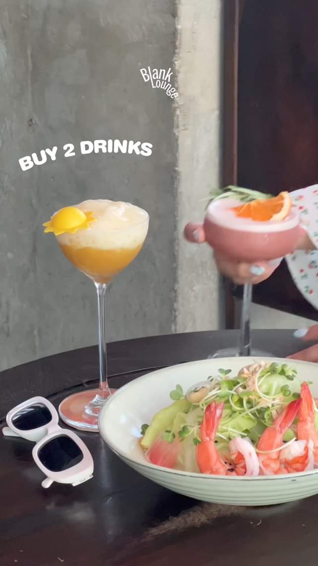 [☕️🇻🇳] Blank Lounge 🥤 Top1Coffee ☕️ Blank tặng bạn ưu đãi Giảm 30% món mặn khi mua 2 nước, với ít nhất 1 món trong menu Summer Fair.  Chi tiết ưu đãi:
– Check-in t , shares-1✔️ , likes-63❤️️ , date-2024-08-21 23:13:00🇻🇳🇻🇳🇻🇳📰🆕