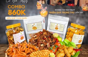 [🆕🇻🇳] Cô Ba Tasty 🍔 Top1Food 🍜 COMBO SANG XỊN 4 MÓN CHỈ 860K
Tặng quà trung thu & miễn shipQuà tặng gồm:
– Bánh trung thu mochi trứng muối khổng lồ 500G
– Lồng đèn xinh yêuCombo 4 m , shares-0✔️ , likes-10❤️️ , date-2024-08-20 20:04:17🇻🇳🇻🇳🇻🇳📰🆕