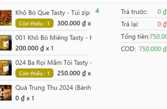 [🆕🇻🇳] Cô Ba Tasty 🍔 Top1Food 🍜 Gợi ý đơn hàng tặng bánh trung thu mà chọn toàn Best Seller bên Cô Ba
, shares-0✔️ , likes-5❤️️ , date-2024-08-20 16:30:44🇻🇳🇻🇳🇻🇳📰🆕