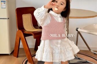 [🆕🇻🇳]  LUV MICHI – Thời trang trẻ em cao cấp 🧑‍🧒❤️️👶⭐️  Xinh thế này mà không mua e nó ngay thì phí lắm nha
Set váy sơ mi bèo gấu phối áo len mỏng ngoài xinh
#1xx/ set váy + áo
Size 1: 10-11kg
Size 2: 12-13kg , shares-0✔️ , likes-2❤️️ , date-2024-08-24 03:36:53🇻🇳🇻🇳🇻🇳📰🆕