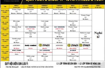 [🆕🇻🇳] Igym Fitness & Yoga 🧘 Top1Yoga 🤸🏻‍♀️ — LỊCH TẬP TUẦN MỚI —
IGYM FITNESS & YOGA xin gửi tới quý hội viên lịch tập các lớp GX & Yoga tuần mới (26/08/2024 – (01/09/2024)
Kính chúc quý hội viên  , shares-2✔️ , likes-1❤️️ , date-2024-08-23 22:05:09🇻🇳🇻🇳🇻🇳📰🆕