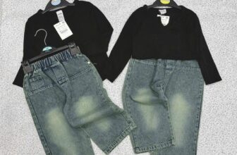 [🆕🇻🇳]  Sunny Kids – Thời trang cho bé – Sỉ/lẻ quần áo, phụ kiện trẻ em QCCC, QATE 🧑‍🧒❤️️👶⭐️ E gom set mặc thu xinhh iuuu đỉnh chóp đây ạ, ảnh thật chuẩn chỉ
Set quần jean áo dài tay
chất vải co giãn thoải mái- quần jean màu siêu tâyy
Chỉ #139k , shares-0✔️ , likes-2❤️️ , date-2024-08-26 23:13:41🇻🇳🇻🇳🇻🇳📰🆕