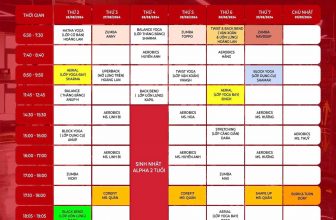 [🆕🇻🇳] TopGym Fitness & Yoga (Alpha Fitness)🧘 Top1Yoga 🤸🏻‍♀️ *LỊCH TẬP YOGA – GROUPX – ALPHA FITNESS TUẦN 26/08/2024 – 01/09/2024
=>>ALPHA Fitness kính gửi quý hội viên lịch tập #Yoga – #Dance – #Zumba tuần tớ , shares-0✔️ , likes-0❤️️ , date-2024-08-27 18:20:39🇻🇳🇻🇳🇻🇳📰🆕