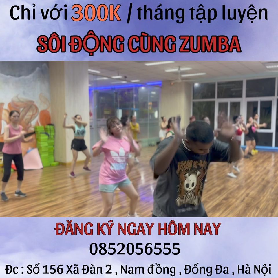 [🆕🇻🇳] FunFit Fitness & Yoga Center 🧘 Top1Yoga 🤸🏻‍♀️ AI CŨNG CÓ THỂ NHẢY ZUMBA – Zumba chính là bộ môn tuyệt vời dành cho bạn 
Với các động tác uyển chuyển, Zumba thực sự có tác dụng giúp bạn đánh bay mỡ thừa , shares-0✔️ , likes-29❤️️ , date-2024-08-31 05:06:54🇻🇳🇻🇳🇻🇳📰🆕