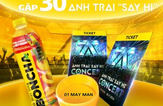 [🆕🇻🇳] Trà Mật Ong BONCHA – Thanh Mát Tự Nhiên, Vui Gắn Kết 🍻 Top1Drink 🥂  [MINIGAME] SĂN 30 NẮP MAY MẮN, GẶP 30 ANH TRAI “SAY HI”
BONCHA hân hạnh là Nhà tài trợ Vàng trong Concert Anh Trai “Say Hi”, đem đến hàng trăm vé tới con , shares-664✔️ , likes-45K❤️️ , date-2024-08-26 16:00:00🇻🇳🇻🇳🇻🇳📰🆕