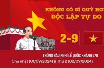 [🆕🇻🇳] JiMin Store – For Baby – Mua sắm & bán lẻ 🧑‍🧒❤️️👶⭐️ THÔNG BÁO NGHỈ LỄ QUỐC KHÁNH 2/9
Nhà Jimin gửi tới Ba Mẹ lịch nghỉ lễ cả online và offline ạ – Chúc gia đình có những ngày nghỉ lễ vui vẻ, an toàn
Lịch  , shares-0✔️ , likes-2❤️️ , date-2024-08-26 21:22:57🇻🇳🇻🇳🇻🇳📰🆕