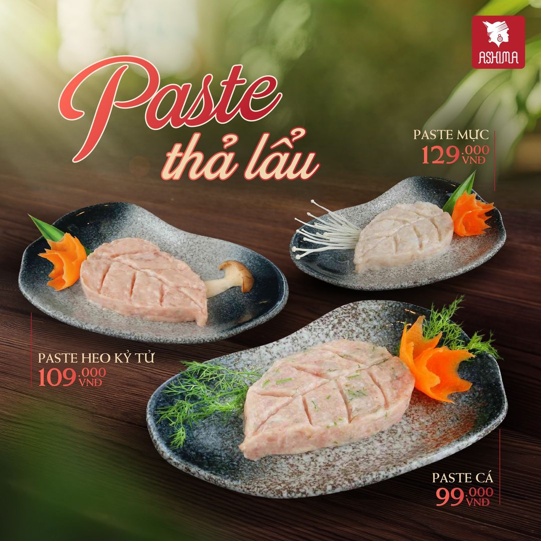 [🆕🇻🇳] ASHIMA MUSHROOM HOTPOT là chuỗi nhà hàng LẨU NẤM THIÊN NHIÊN 🍔 Top1Food 🍜 [HCM] Paste thả lẩu – món ngon nên thử một lần tại Ashima. 

Nếu bạn yêu thích các loại viên thả lẩu thì không thể bỏ qua các loại thịt heo, cá thác lác, m , shares-0✔️ , likes-2❤️️ , date-2024-09-02 19:03:02🇻🇳🇻🇳🇻🇳📰🆕