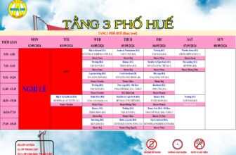 [🆕🇻🇳] Hương Anh Yoga Center 🧘 Top1Yoga 🤸🏻‍♀️  LỊCH TẬP PHỐ HUẾ & CHÙA VUA
Thời gian: 03/09/2024 – 08/09/2024Hương Anh xin kính chúc Quý khách cùng gia đình có một kỳ nghỉ lễ vui vẻ và thật nhiều s , shares-0✔️ , likes-15❤️️ , date-2024-08-31 16:51:55🇻🇳🇻🇳🇻🇳📰🆕