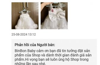 [🆕🇻🇳] BinBon Baby – Váy đầm công chúa thiết kế cho bé 🧑‍🧒❤️️👶⭐️ Feedback 10 điểm cho chất lượng.
Cảm ơn mẹ và bé đã tin dùng váy nhà BinBon. #feedback
#binbonbaby
, shares-0✔️ , likes-8❤️️ , date-2024-08-31 00:54:04🇻🇳🇻🇳🇻🇳📰🆕