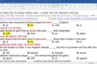 [🆕🇻🇳] Tiếng Anh thầy Tiểu Đạt – chuyên luyện thi Đại Học 📚 Top1Learn 📕 Chữa bài tập Giới từ (Buổi 1)
, shares-0✔️ , likes-37❤️️ , date-2024-09-01 17:05:26🇻🇳🇻🇳🇻🇳📰🆕