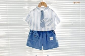 [🆕🇻🇳]  Cocandy kids – Thương hiệu thời trang thiết kế dành cho bé <3 😎❤️️⭐️ Nét từng chi tiết, siêu mềm mát, phụ kiện cà vạt có thể tháo rời. Một trong những chiếc áo sơ mi đáng đồng tiền bát gạo nhất nhà Cocandy. Cửa hàng các mẹ g , shares-0✔️ , likes-6❤️️ , date-2024-09-04 18:33:09🇻🇳🇻🇳🇻🇳📰🆕